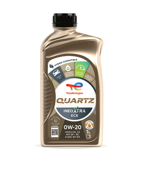 QUARTZ INEO X.EC6 0W-20 Synthetic Engine Oil - 1 L